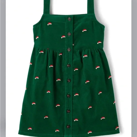 Gymboree Christmas 12 bundle Skirtall holiday overall dress corduroy sweater - Picture 3 of 8